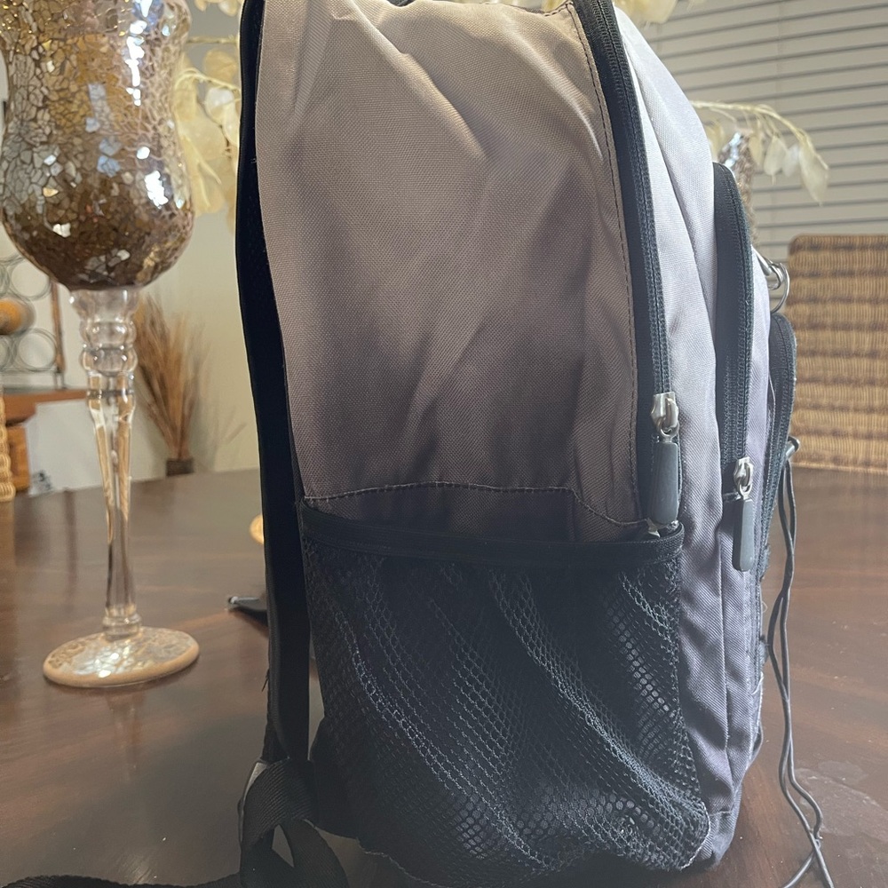 Pottery Barn Teen Black and Silver Backpack - Picture 3 of 7